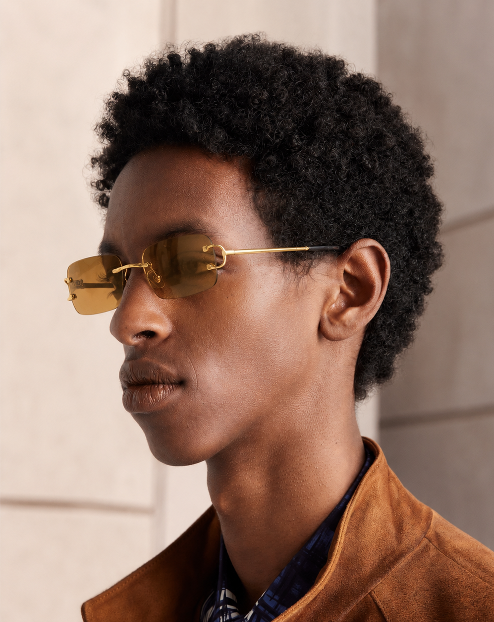 Lunettes de soleil luxe style Cartier