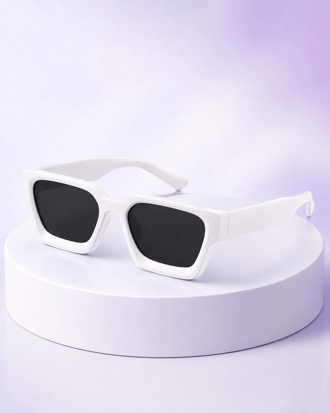 Lunettes de soleil monture carrée