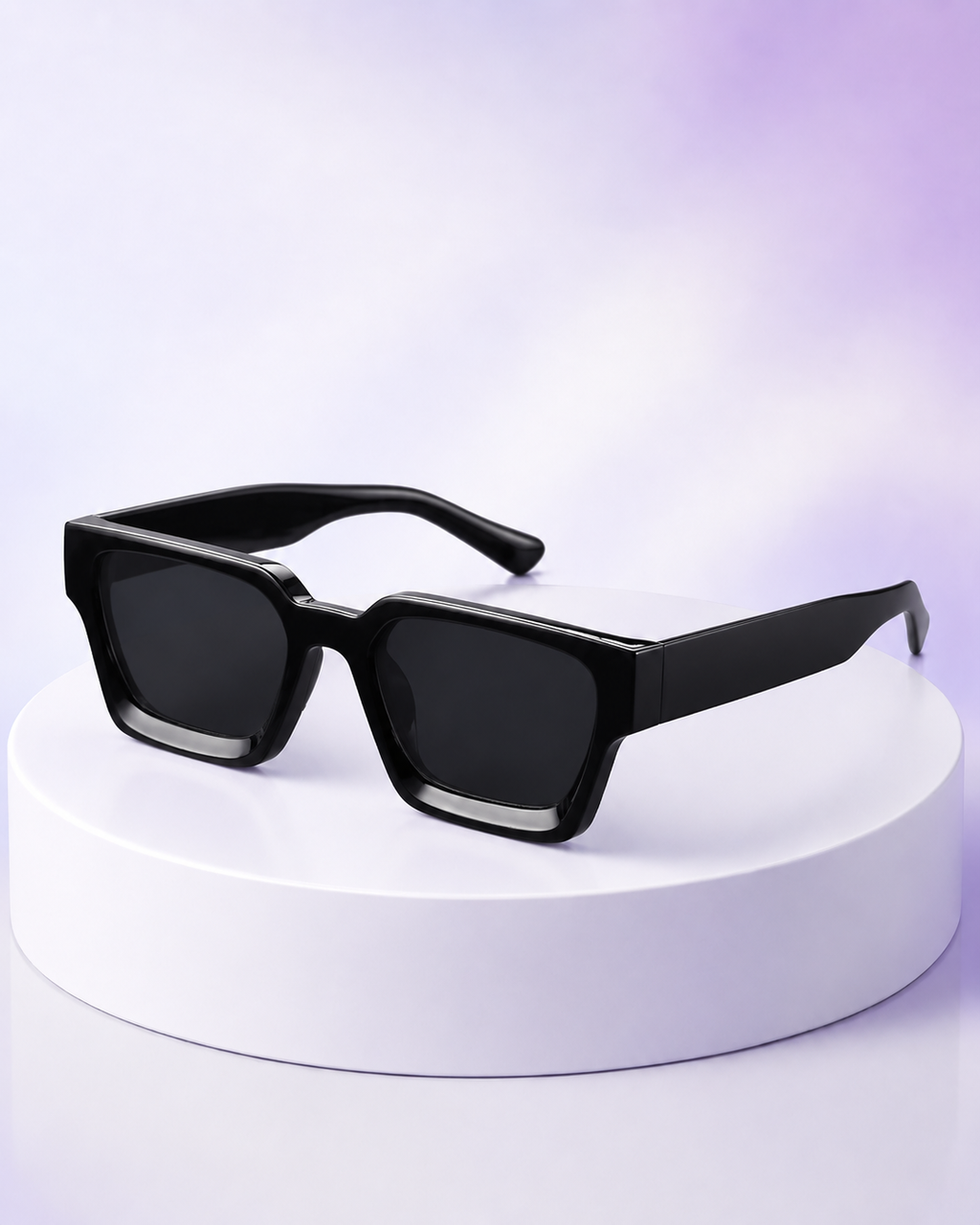 Lunettes de soleil monture carrée