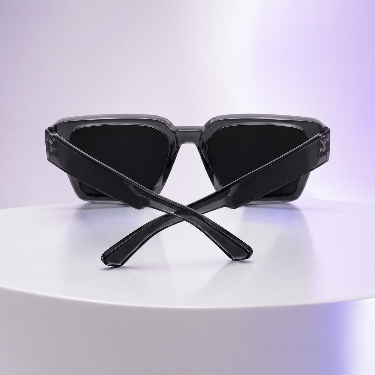 Lunettes de soleil monture carrée