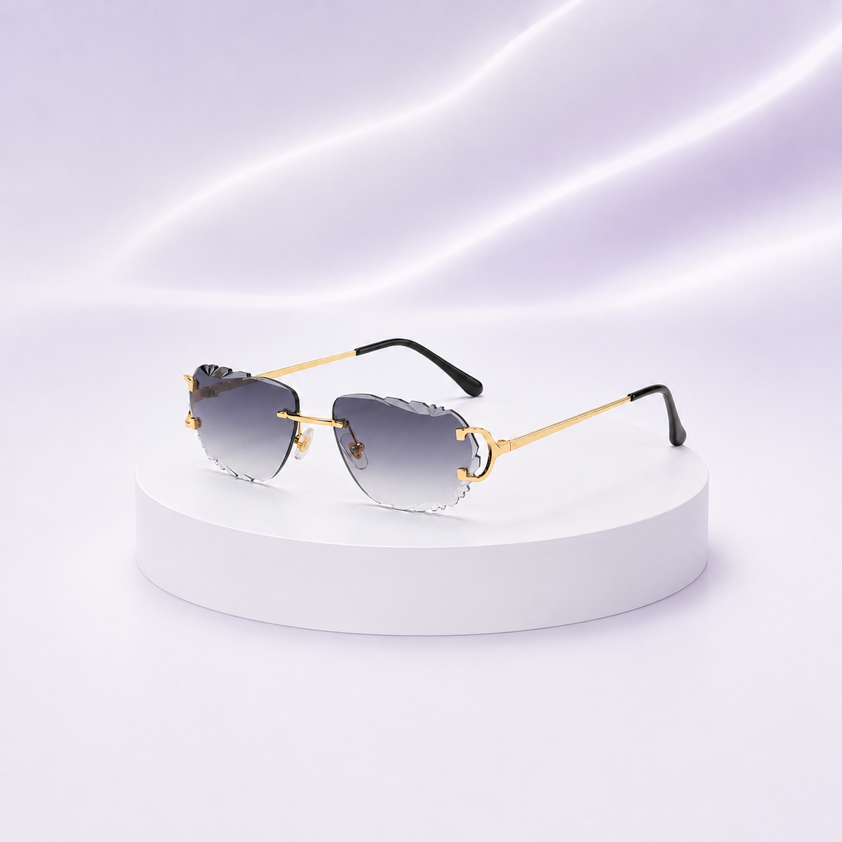 Lunettes de soleil style Cartier