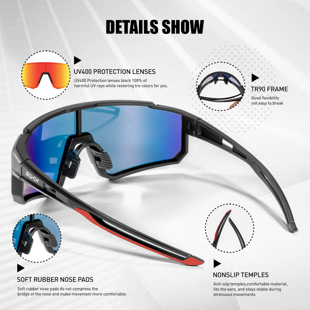 Lunettes Vélo UV400 Protection et performance